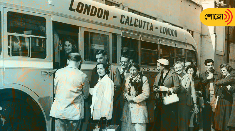 once upon a time there was a bus service between Kolkata and London