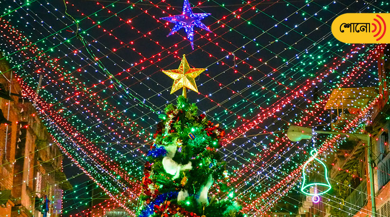 Bow barrack in Kolkata decks up in Christmas every year