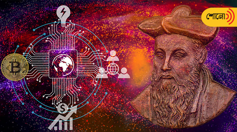 According to Nostradamus, what are the predictions for 2022