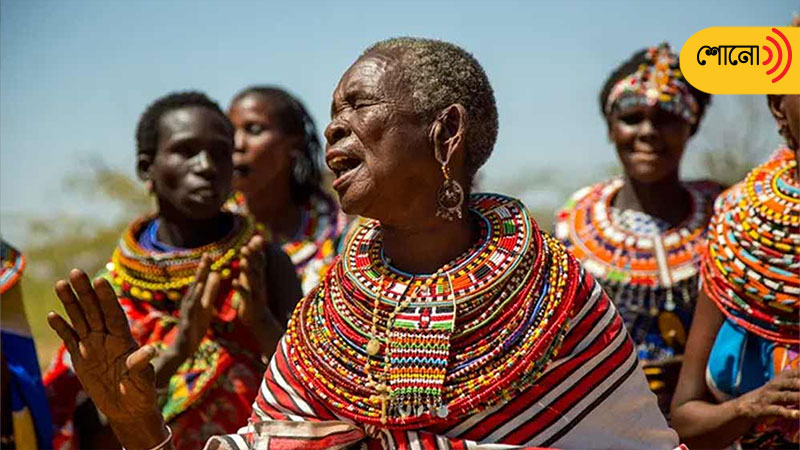no entry for men, says this women village in Africa