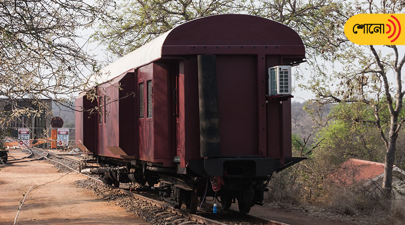This luxury train in South Africa takes passengers, but never moves