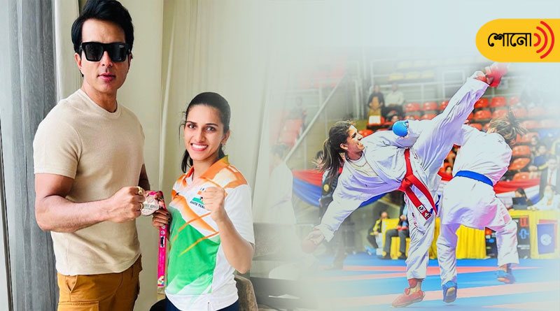 Karate champ dedicates gold medal to Sonu Sood