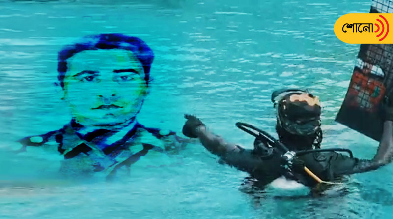 Largest Underwater Portrait of Late Capt Vikram Batra installed