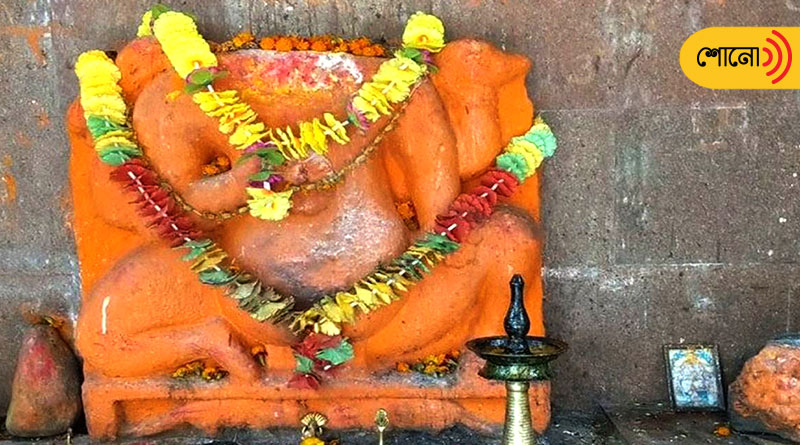 A temple where Lord Ganesh's headless idol is worshipped