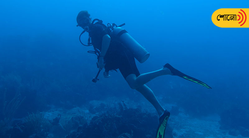 man goes diving every week looking for his wife's body missiing in tsunami