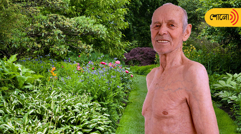86 year old man looking to rent a garden to strip naked