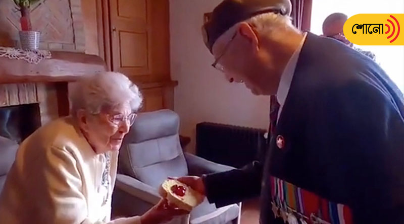 WWII vet reunites with mystery woman after 78 years