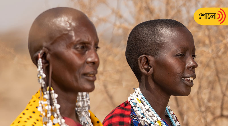 The women of this African tribe shave their heads before marraige