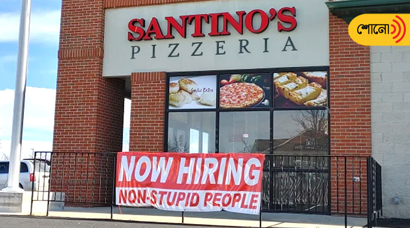 Eatery sparks outrage after putting up 'now hiring non-stupid people' job advert