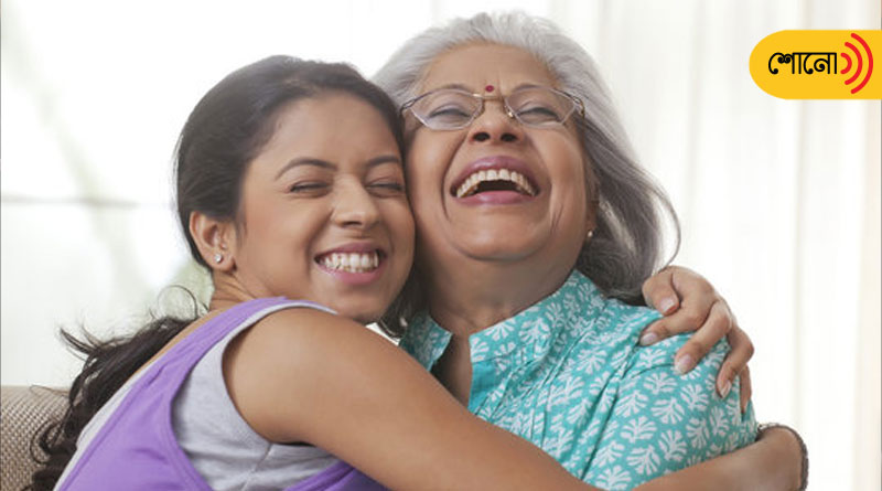 old woman adopts her own granddaughter