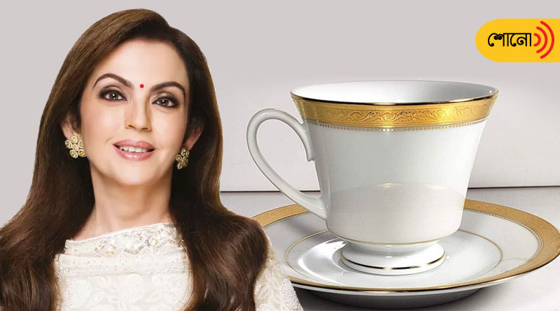 Nita Ambani starts her day with Rs 3 lakh tea cup