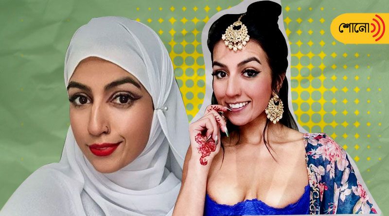 Model faces trouble for creating content with hijab
