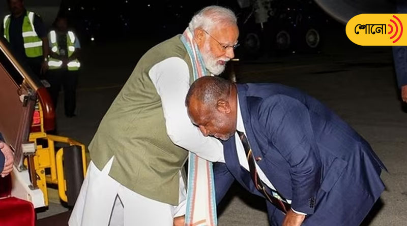 Christian by faith, why James Marape touched PM Modi’s feet