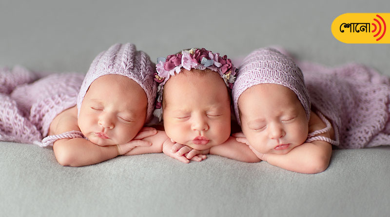 Couple Overwhelmed After Giving Birth To Identical Triplets