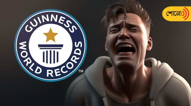 this man cries for 7 days to achieve Guinness record