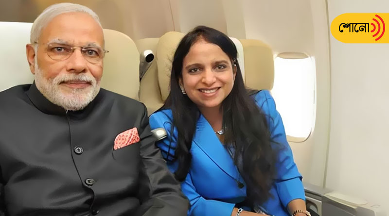 Gurdeep Kaur Chawla, who is often seen with PM Modi during his foreign visits