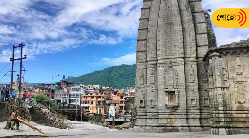 Ancient Shiva temple at Mandi survives flood