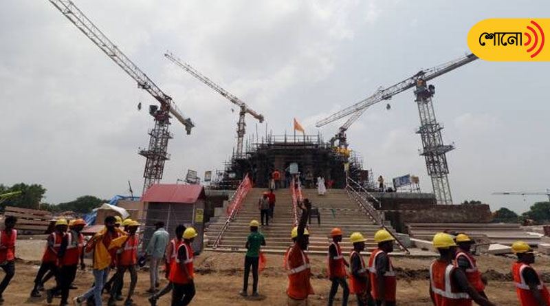 Ram Temple work picks up pace, 1,600 workers involved