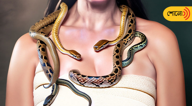 Woman Tries To Smuggle 5 Live Snakes In Her Top