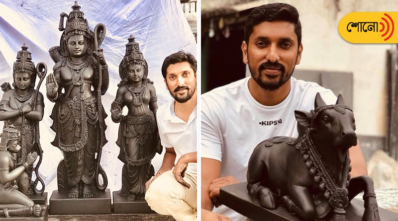 sculptor Arun Yogiraj, whose Ram Lalla idol selected for grand temple in Ayodhya