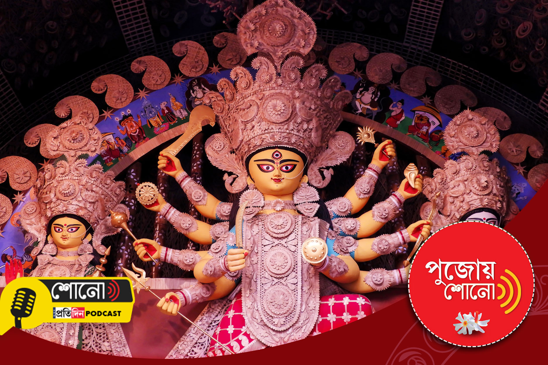 a British businessman worshipped Goddess Durga to flourish his business