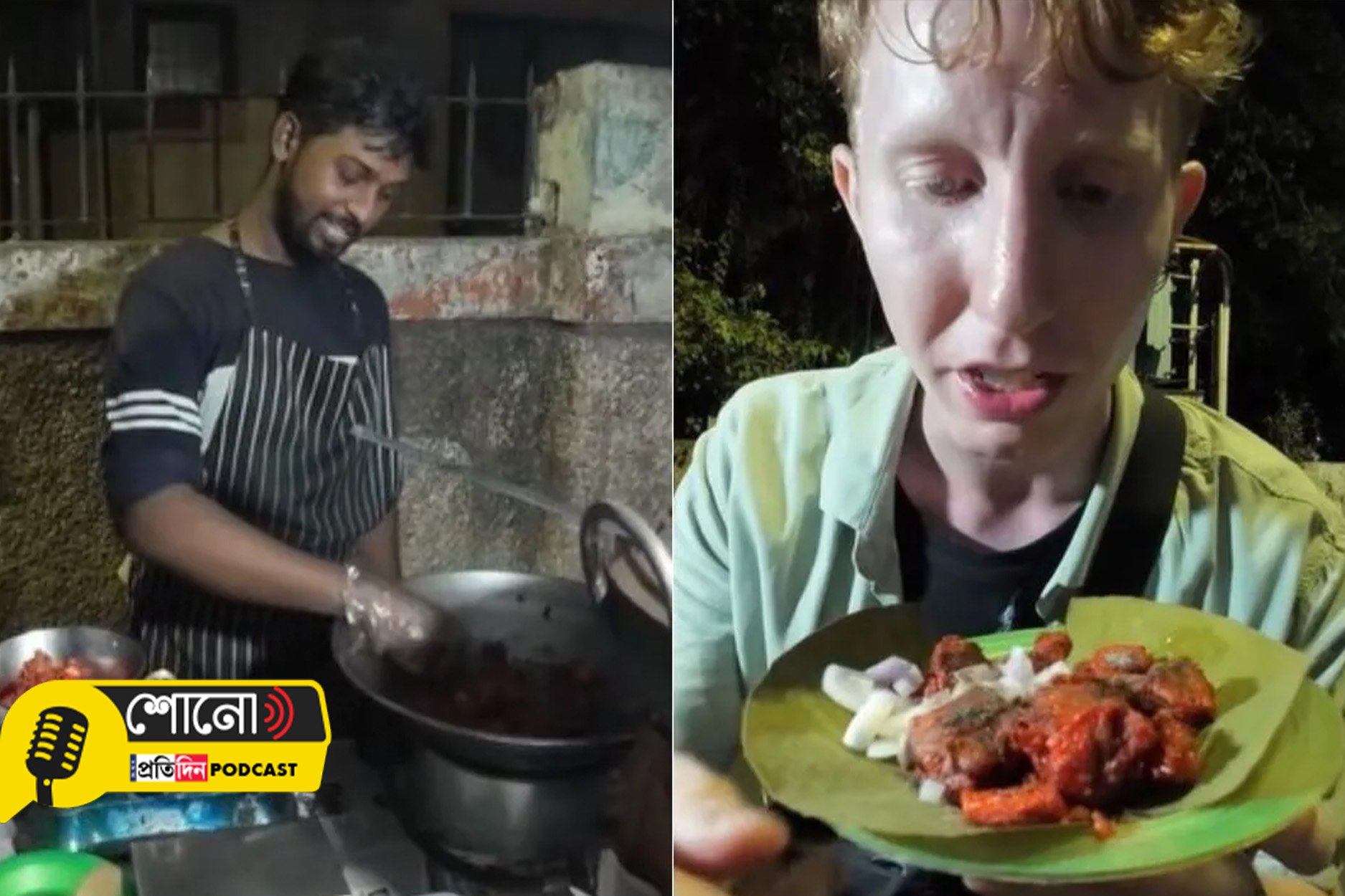 How US vlogger discovered PhD student's food cart in Chennai