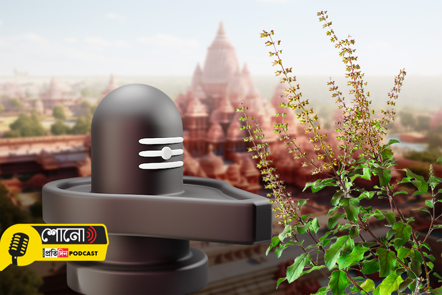 Know more about the temple where tulsi is offered to lord Shiva