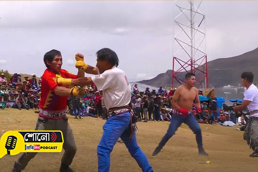 Fighting is the only joy of this festival